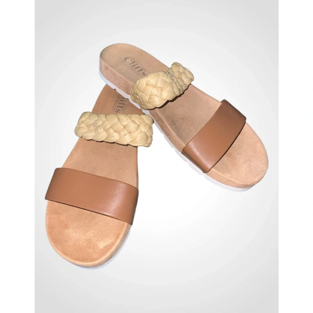 CLIFFS BY WHITE MOUNTAIN Women's Tonic Slide Sandal 7